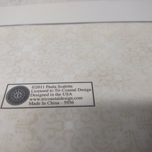 Paula Scaletta Believe French Provincial 2011 Jewelry Box Tri-Coastal Design - Picture 7 of 10